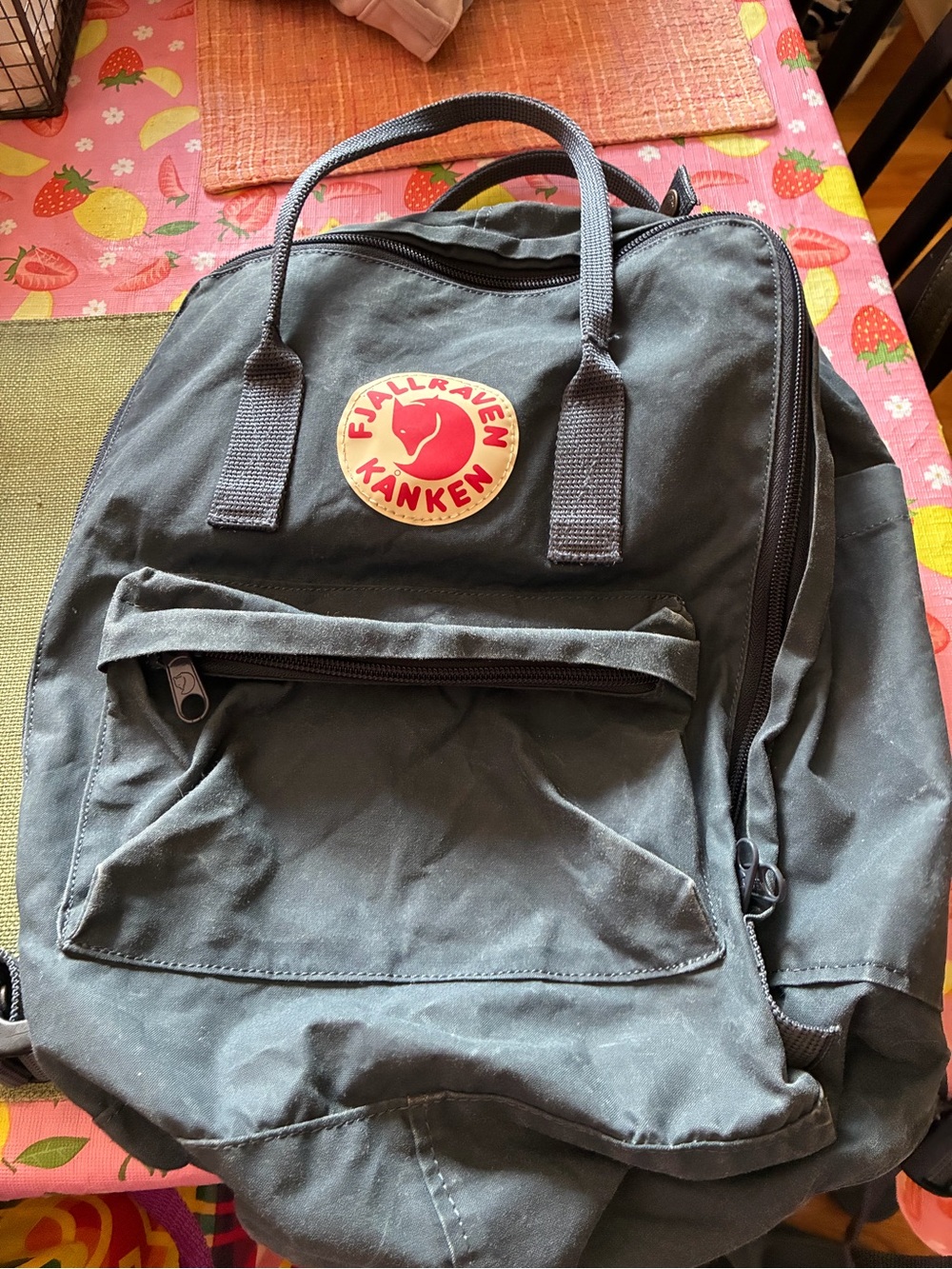 Classic FJALLRAVEN KANKEN Black Backpack